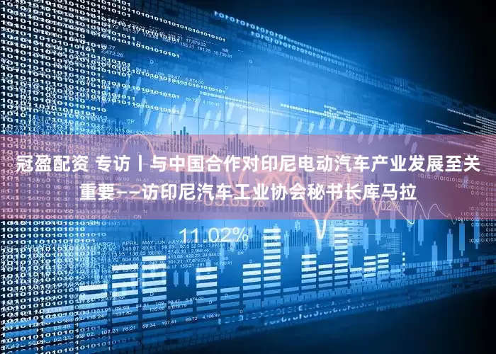 冠盈配资 专访丨与中国合作对印尼电动汽车产业发展至关重要——访印尼汽车工业协会秘书长库马拉